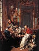 Francois Boucher The Afternoon Meal Germany oil painting artist